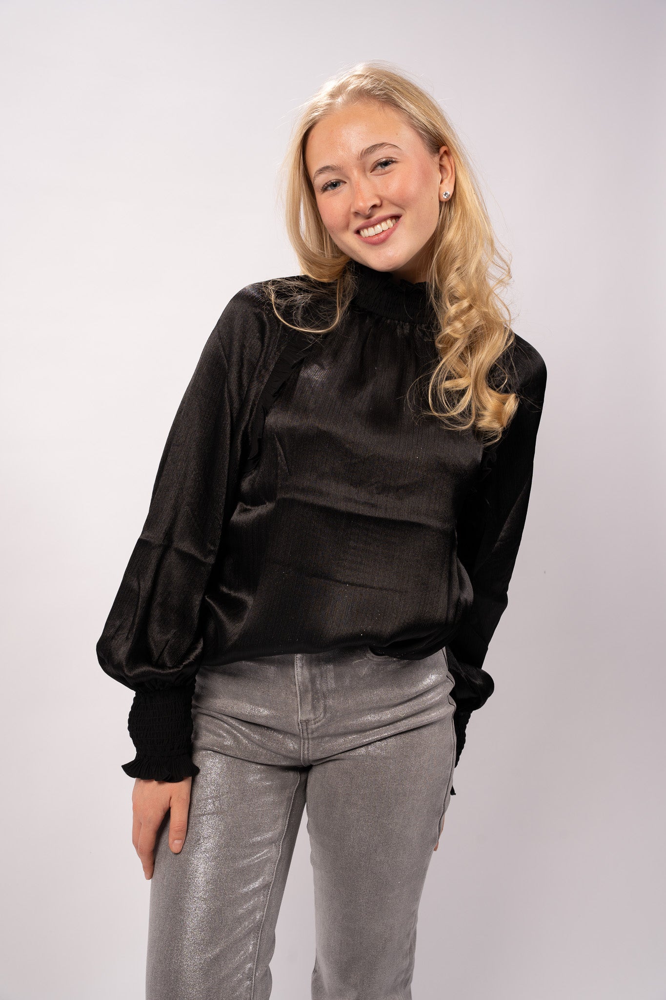 Zwarte blouse