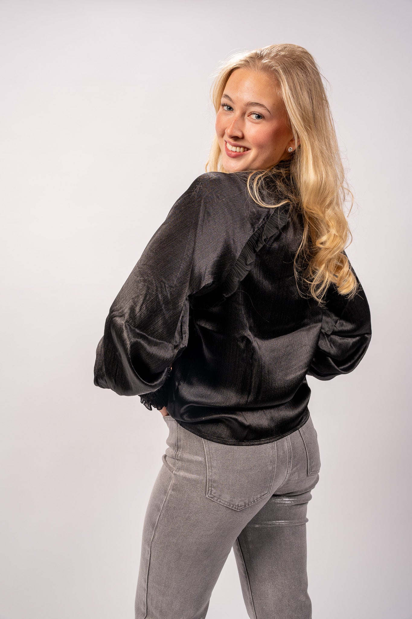 Zwarte blouse