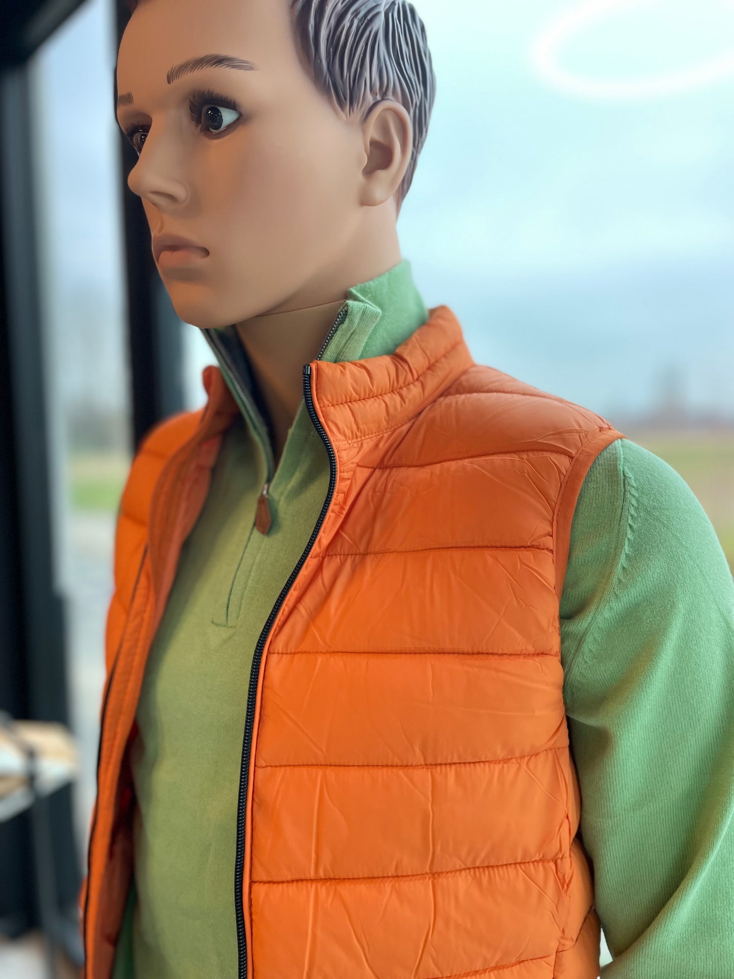 Bodywarmer oranje