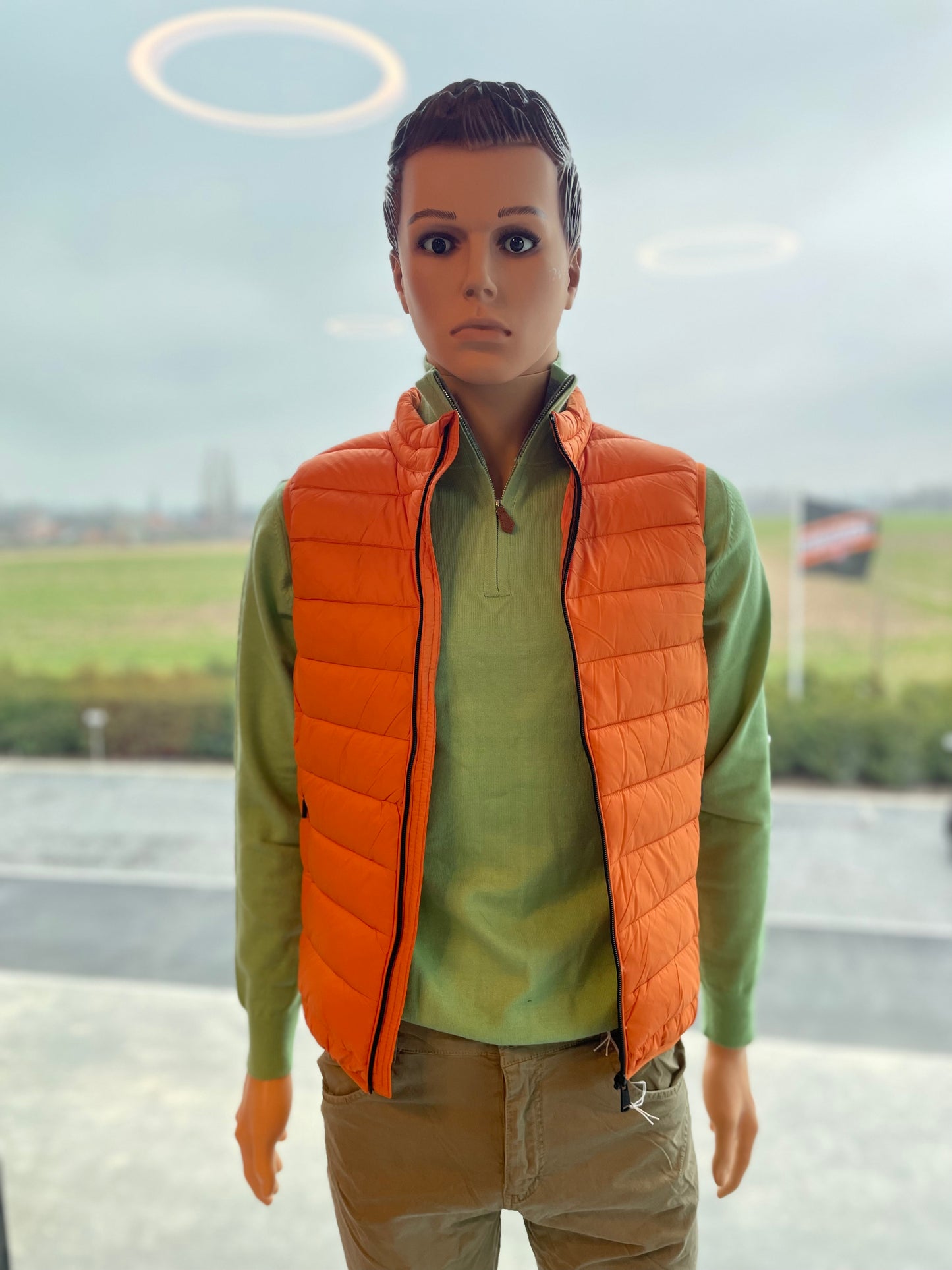 Bodywarmer oranje